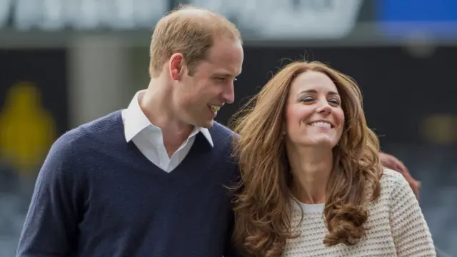 Герцог и гецогиня Кембриджские в Новой Зеландии в 2014 году