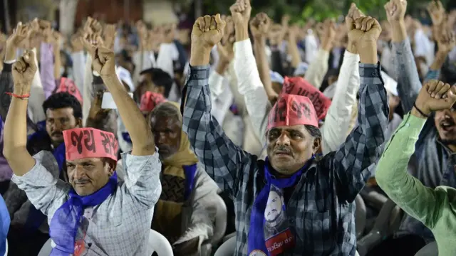 गुजरात में हार्दिक पटेल की रैली