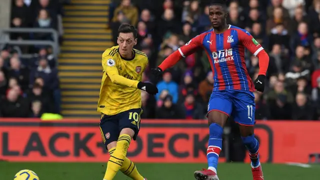 Ozil nke Arsenal na Zaha Crystal Palace