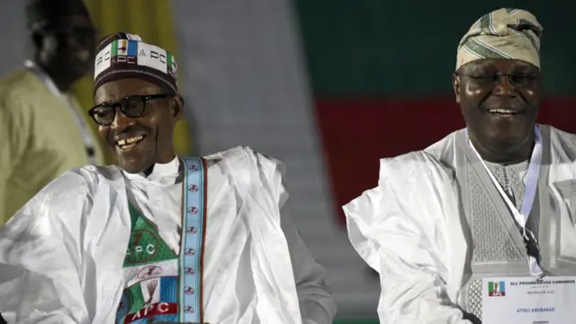 Atiku Abubakar na Muhammadu Buhari