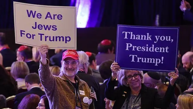 Yuhuudda oo ixtiraamka ay u hayaan Trump muujinaya