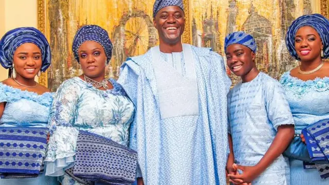 Seyi Makind, iyawo ati awọn ọmọ rẹ