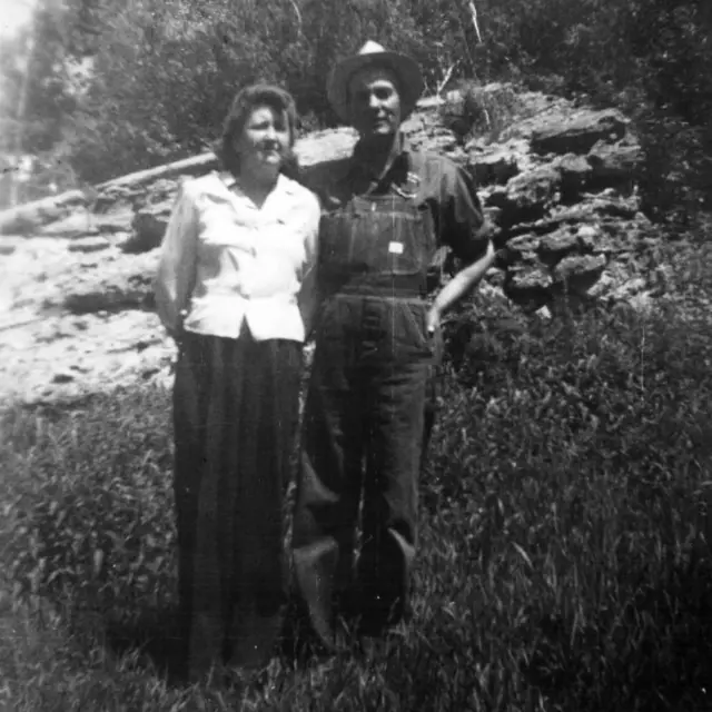 Clara and Lloyd Olsen