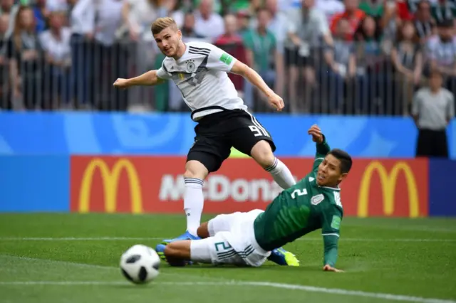 Werner está siendo la amenaza de Alemania.