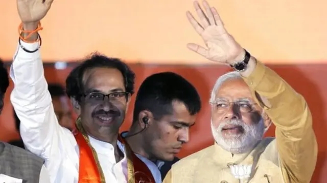 ઉદ્ધવ ઠાકરે અને નરેન્દ્ર મોદી