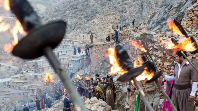 جشن نوروزی روستای پالنگان