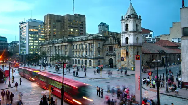Transmilenio en Bogota