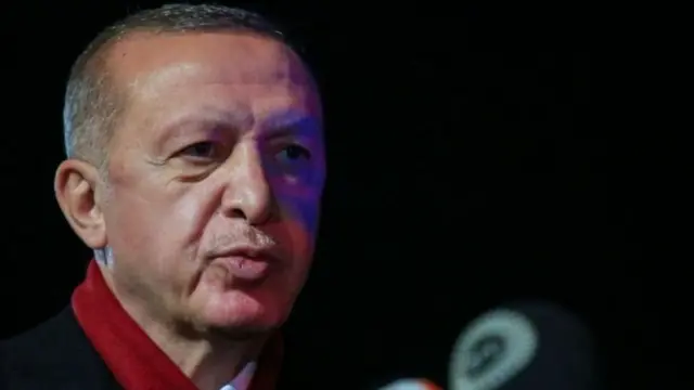 துருக்கி அதிபர் எர்துவான்