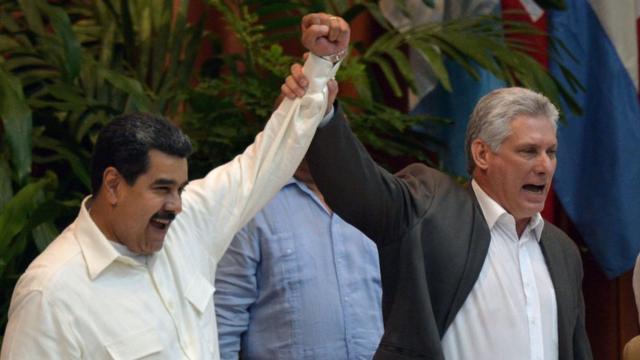Nicolás Maduro y Miguel Díaz-Canel.
