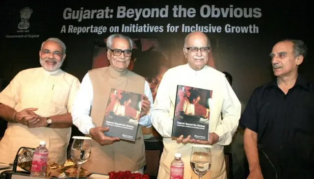 నరేంద్రమోదీ, అద్వానీ, అరుణ్‌శౌరి