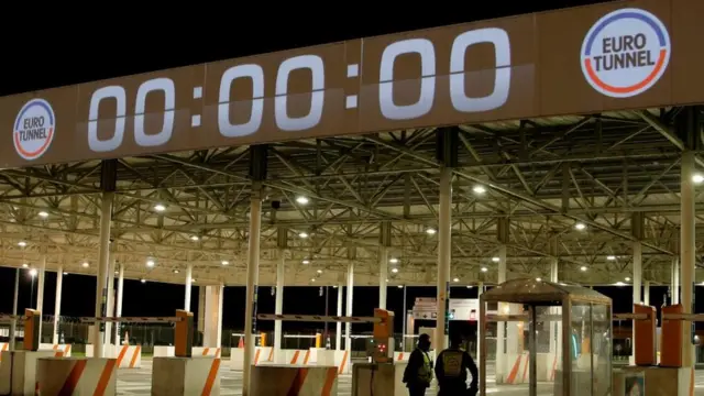 Британия - ЕС: новый отсчет времени на въезде в тоннель под Ла-Маншем