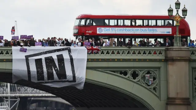 Manifestación contra Brexit