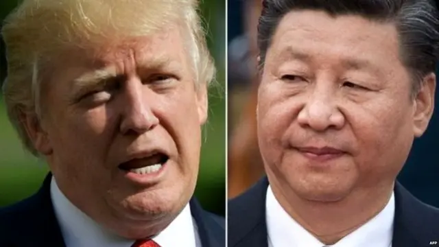 डोनल्ड ट्रंप, शी जिनपिंग