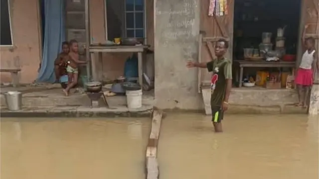 Impact of flooding in Bayelsa State