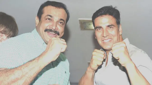 અક્ષય કુમાર સાથે હિમાંશુ રોય