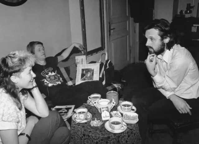 Джоанна Стингрей, Борис Гребенщиков, Всеволод Гаккель