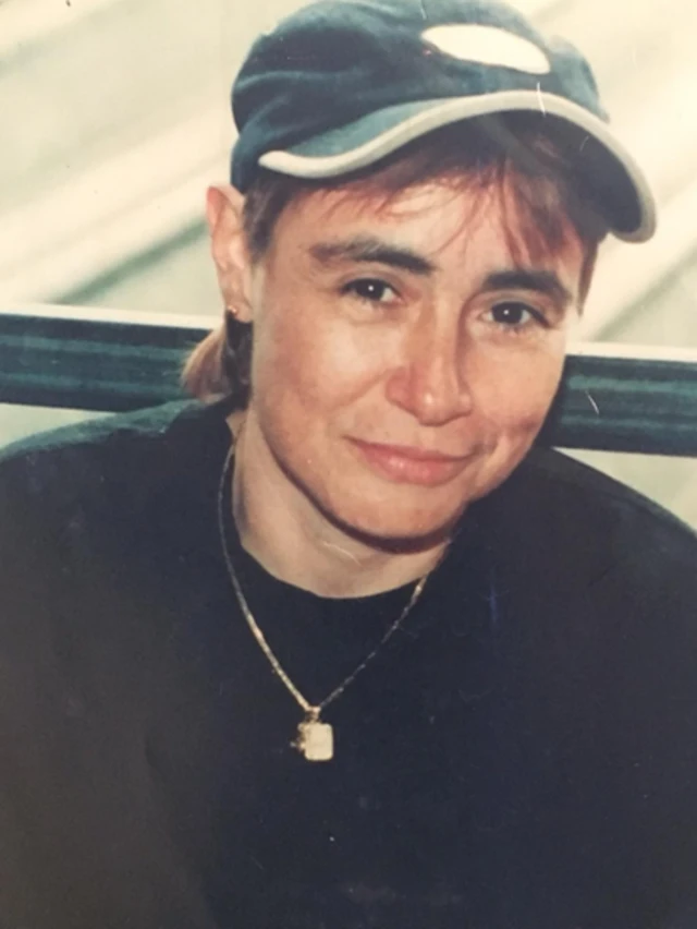 Marta Álvarez en la cárcel de Bogotá en 2000.