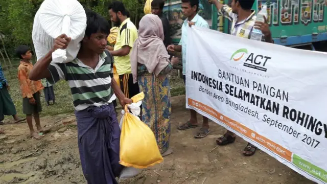 Bantuan dari Indonesia