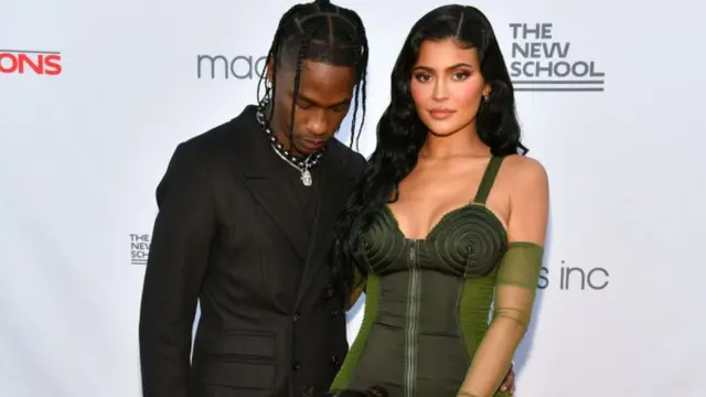 Kylie Jenner and Travis scott