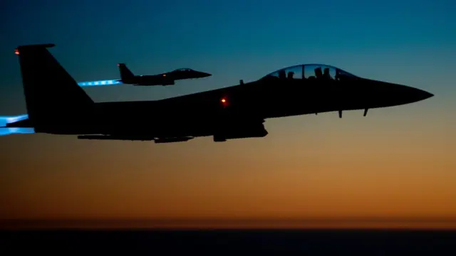 هواپیماهای آمریکایی بر فراز عراق