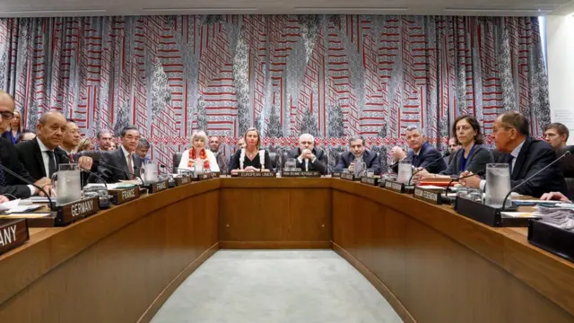 نشست سران کشورهای عضو ۵+۱ در نیویورک