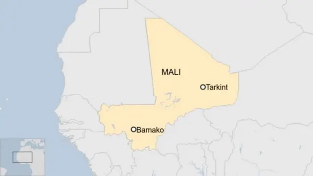 carte du Mali