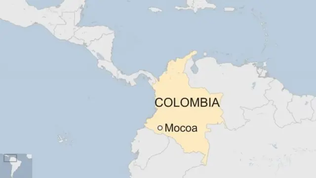Mapa de Colombia