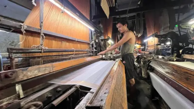 બીબીસી ગુજરાતી સુરત કાપડ કપડા ટેક્સ્ટાઈલ અમેરિકા ડોનાલ્ડ ટ્રમ્પ ટેરિફ 