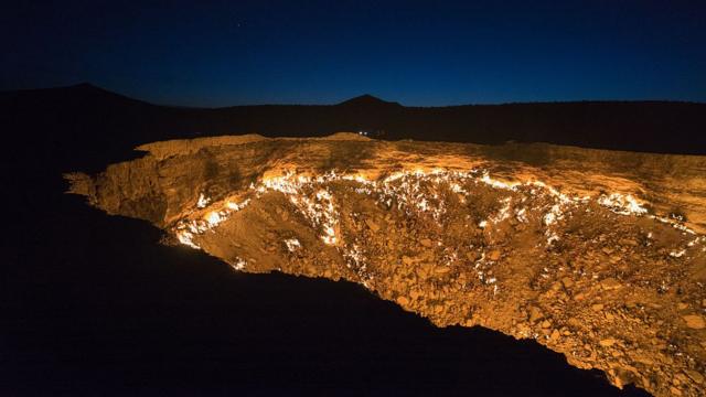 El cráter Darvaza