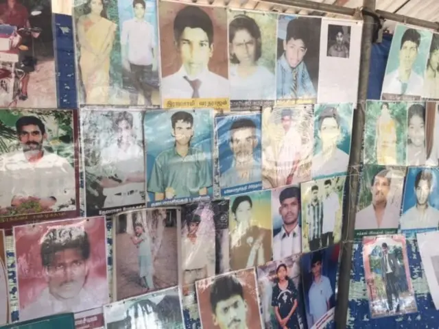 අතුරුදහන් වූ පුද්ගලයන් සොයා දෙන මෙන් කෙරෙන ඉල්ලීමක් (සංරක්ෂිත ඡායාරූපයක්)