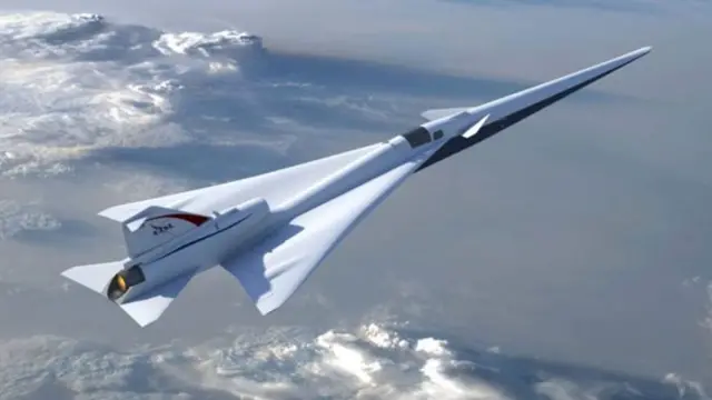 低声爆的喷气式样机