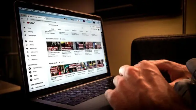 A YouTube search result page displaying a number of videos