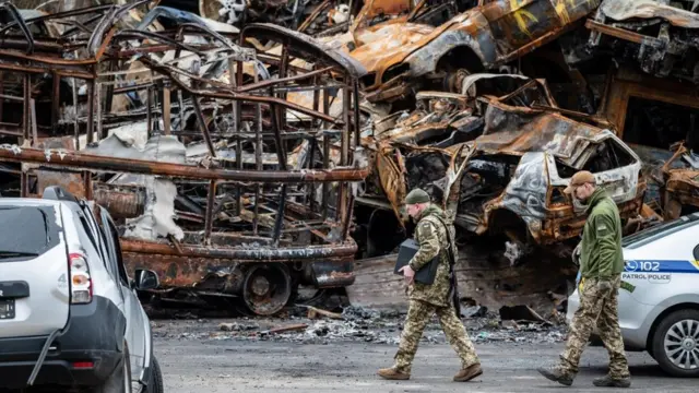 Машини в Ірпені