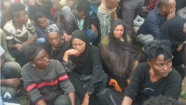 Jiraattota magaala Gimbii gadda taa'an