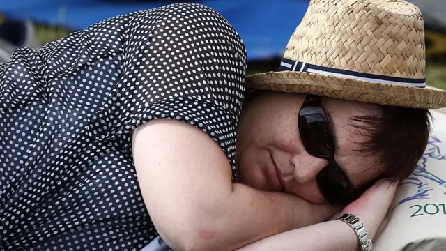 ઉંઘતા વ્યક્તિ