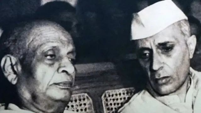 सरदार पटेल और नेहरू