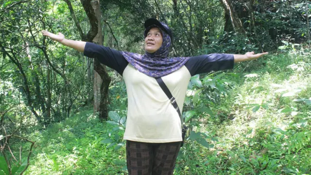 Sri Hartini, penjaga hutan adat Wonosadi