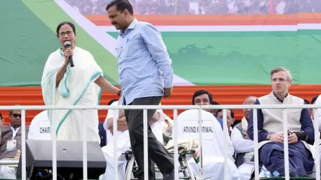 સ્પીચ આપતાં મમતા બેનર્જી