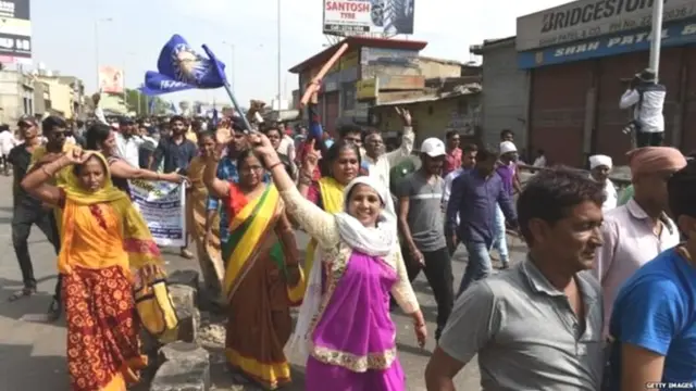 દલિત કાર્યકર્તાઓની તસવીર