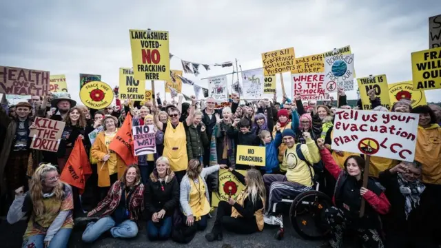 Protesta anti fracking