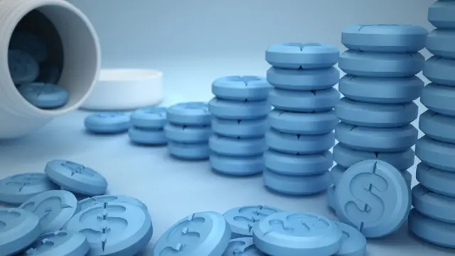 Tabletas con signo de dólares