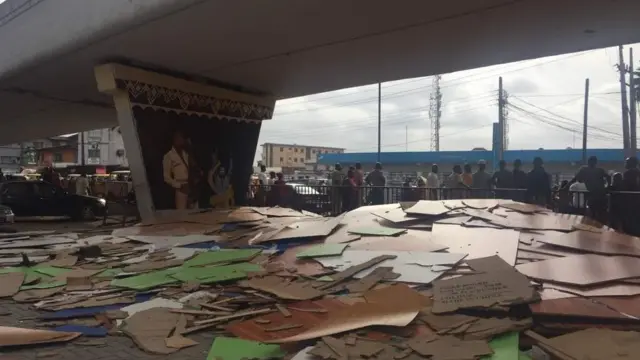 Nigeria Emergency Management Agency - NEMA confam to BBC say three pipo die and plenti pipo wound