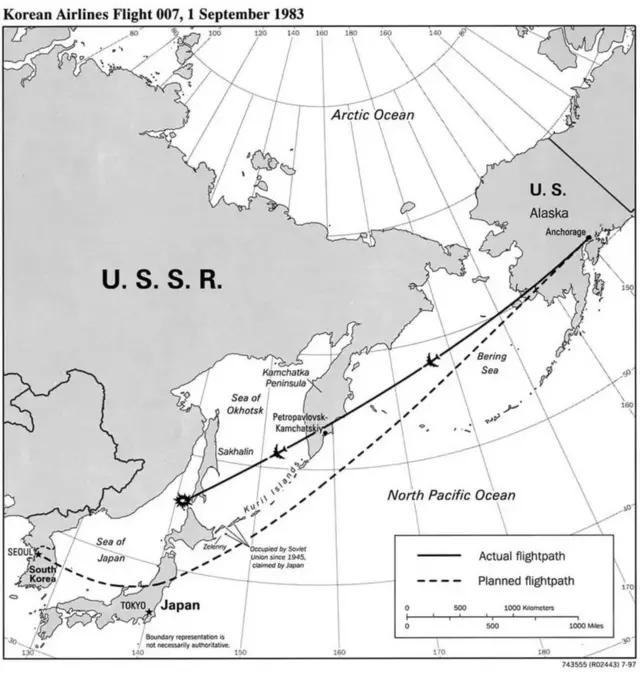 જ્યારે સોવિયેટ સંઘે 269 મુસાફરો ભરેલા કોરિયન વિમાનને પાડી દીધું