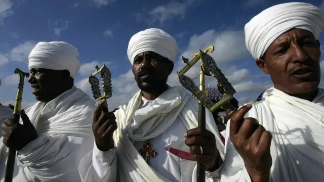 የኦርቶዶክስ ተዋህዶ የኃይማኖት አባቶች ወረብ ሲወርቡ