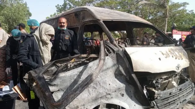 کراچی یونیورسٹی دھماکہ