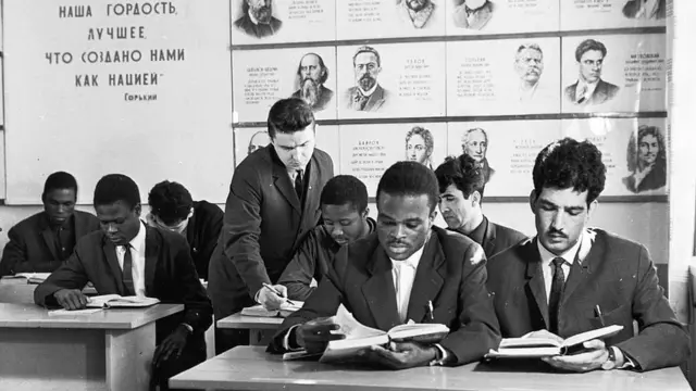 Le Congo envoie des étudiants se former en Russie depuis les années 60.