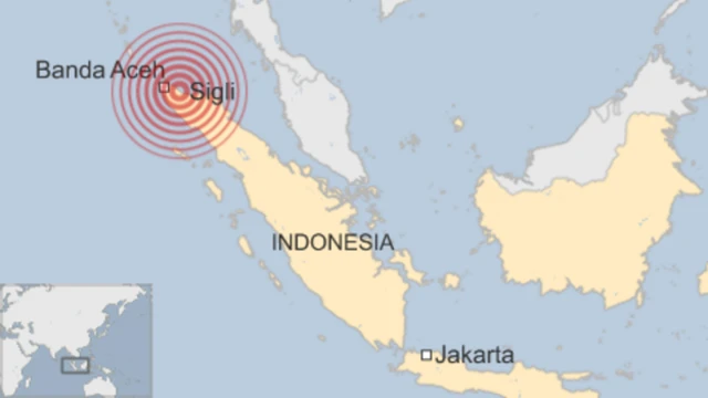 Карта Индонезии