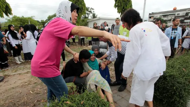 ผู้อยู่ในเหตุการณ์ระเบิดที่ปัตตานี