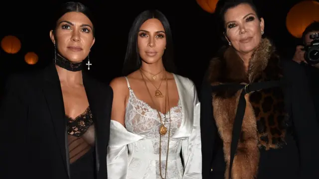 Kourtney Jenner, Kim Kardashian y Kris Jenner