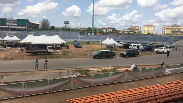 Awọn atibaba ti wọn ta si papa isere idaraya Obafemi Awolowo